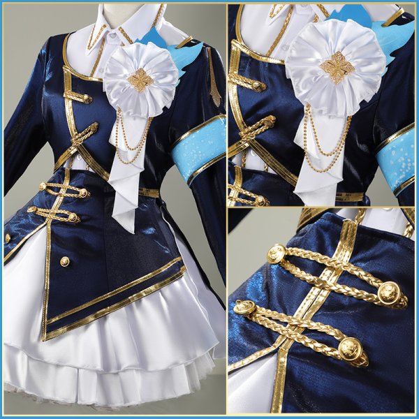 画像7: 【20％OFF】バーチャルYouTuber Vtuber リゼ・ヘルエスタ SYMPHONIA 5周年ライブ衣装 コスプレ衣装