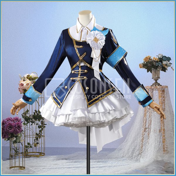 画像3: 【20％OFF】バーチャルYouTuber Vtuber リゼ・ヘルエスタ SYMPHONIA 5周年ライブ衣装 コスプレ衣装