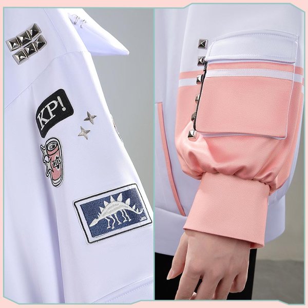 画像6: 【25％OFF】バーチャルYouTuber Vtuber 赤城ウェン 新衣装 コスプレ衣装