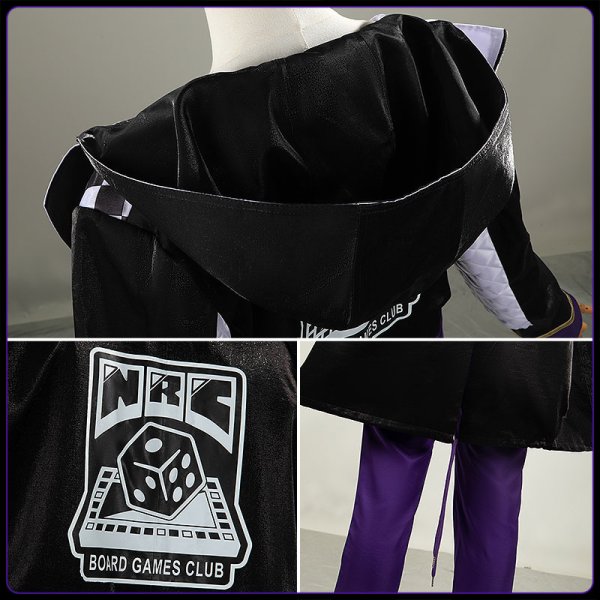 画像8: 【25％OFF&S/M/L/XLサイズ在庫あり】ツイステ風 ボードゲーム部 クラブ・ウェア イデア コスプレ衣装(バッグ付き)