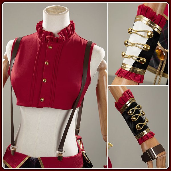 画像10: 【25%OFF】ウマ娘プリティーダービー グランアレグリア 勝負服 コスプレ衣装