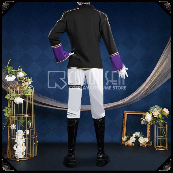 画像3: 【25％OFF】ツイステ風 馬術部 クラブ・ウェア シルバー リドル コスプレ衣装