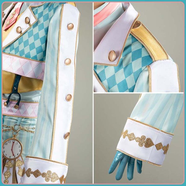 画像7: 【25％OFF】ツイステ風 ホワイトラビットフェス ラビット・ウェア フロイド コスプレ衣装