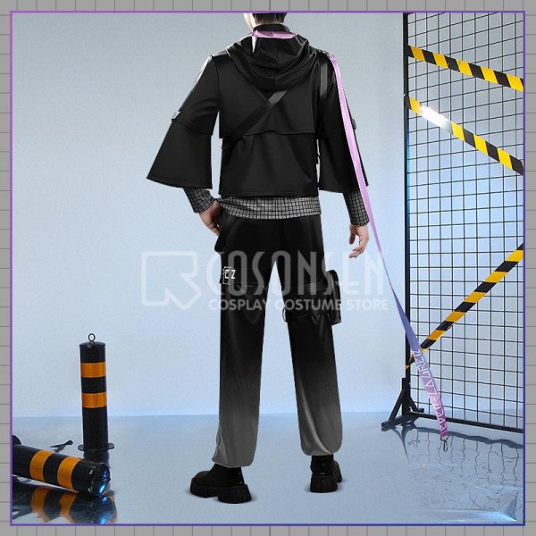 画像3: 【25％OFF】バーチャルYouTuber Vtuber ローレン 4周年新衣装 コスプレ衣装 黒バージョン