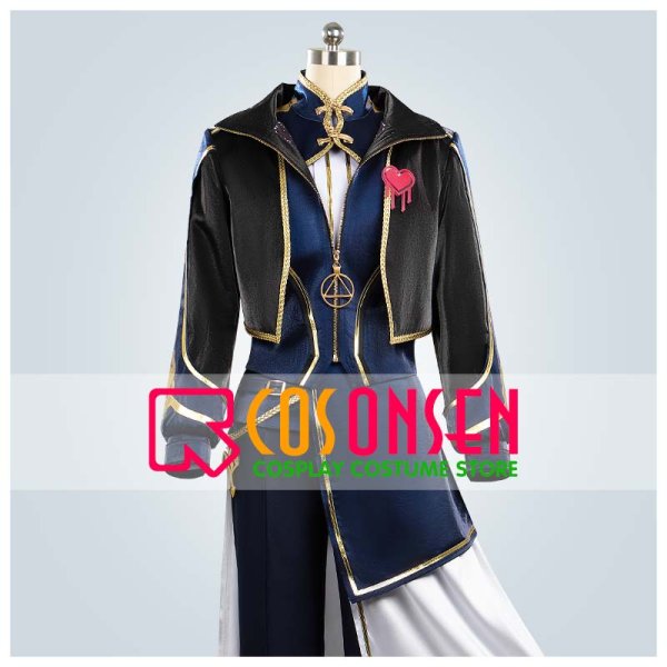 画像1: バーチャルYouTuber vtuber ましろ爻 SYMPHONIA 5周年ライブ衣装 コスプレ衣装