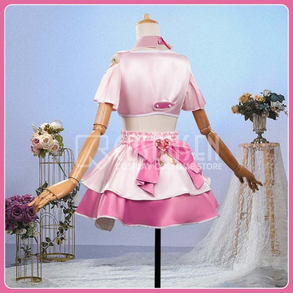 画像3: 【20％OFF】ウマ娘プリティーダービー 「めにしゅき♡ラッシュっしゅ！」 4周年ライブ衣装 コスプレ衣装