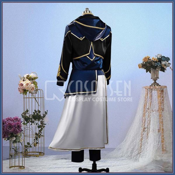 画像3: 【20％OFF】バーチャルYouTuber vtuber ましろ爻 SYMPHONIA 5周年ライブ衣装 コスプレ衣装