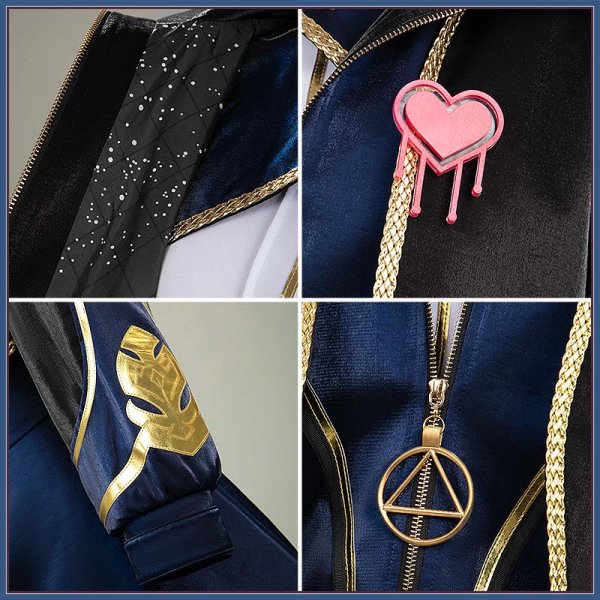 画像7: 【20％OFF】バーチャルYouTuber vtuber ましろ爻 SYMPHONIA 5周年ライブ衣装 コスプレ衣装