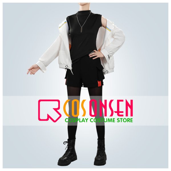 画像1: アークナイツ arknights 能天使 エクシア 日常着 コスプレ衣装