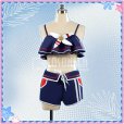 画像4: 【25％OFF】ウマ娘 プリティーダービー 夏凪ネイビードロップ シュヴァルグラン 水着 コスプレ衣装 (4)