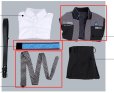 画像2: デトロイト ビカム ヒューマン Detroit Become Human コナー Connor コスプレ衣装 ジャケット、ネクタイ、腕章のみ バラ売り (2)