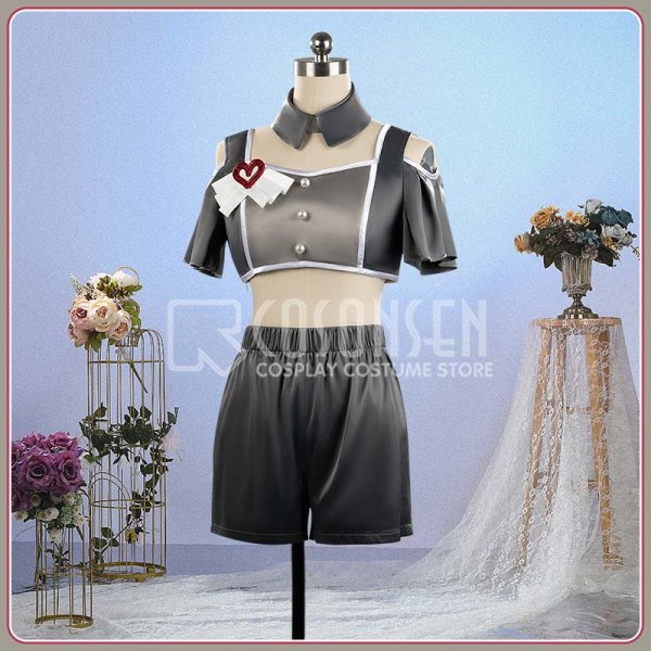 画像4: 【25％OFF】ウマ娘プリティーダービー 「めにしゅき ラッシュっしゅ！」 4周年ライブ衣装 コスプレ衣装 グレーバージョン