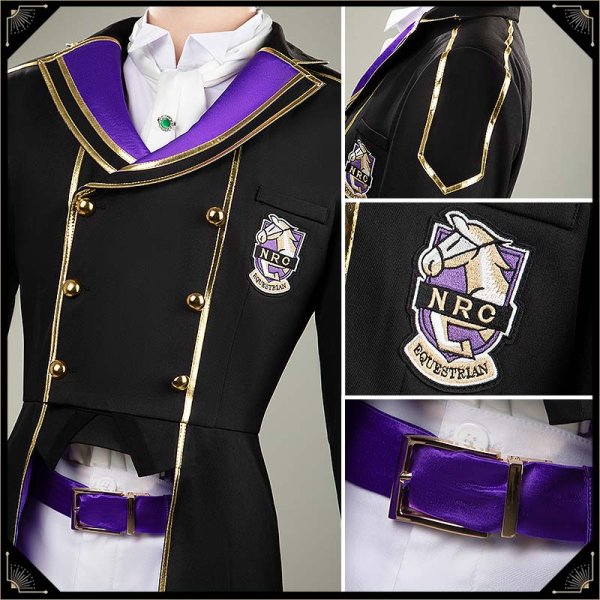 画像7: 【25％OFF】ツイステ風 馬術部 クラブ・ウェア セベク コスプレ衣装
