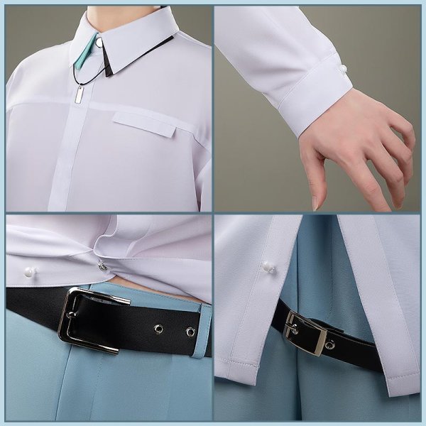 画像10: 【25％OFF】バーチャルYouTuber Vtuber すぷれあ 城瀬いすみ コスプレ衣装