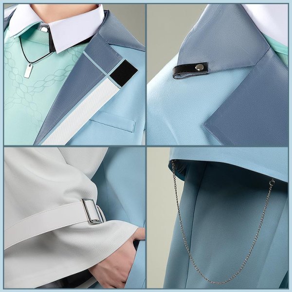 画像7: 【25％OFF】バーチャルYouTuber Vtuber すぷれあ 城瀬いすみ コスプレ衣装