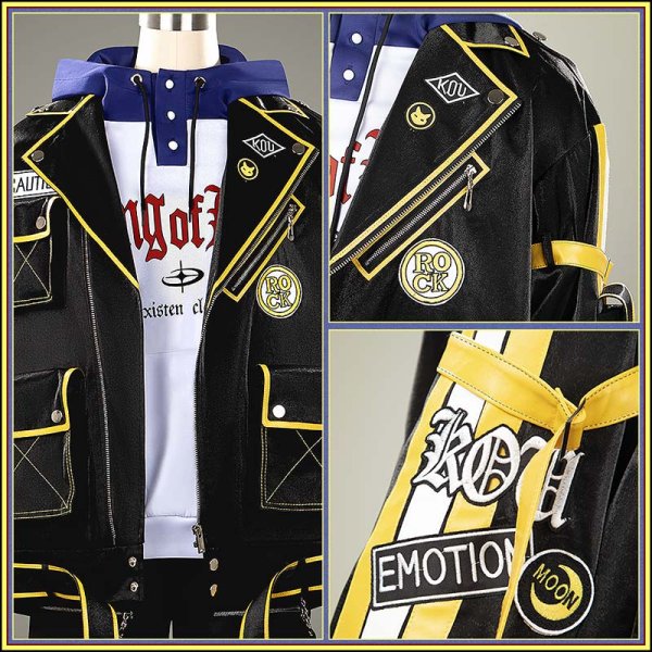 画像5: 【25％OFF】バーチャルYouTuber Vtuber 卯月コウ 宇宙コンセプト新衣装 コスプレ衣装