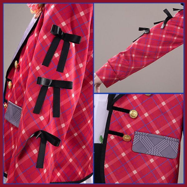 画像6: 【20％OFF】バーチャルYouTuber Vtuber Prism Heart June Bride 三枝明那 コスプレ衣装