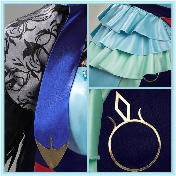 画像5: ウマ娘プリティーダービー [氷結晶の静域] アドマイヤグルーヴ 勝負服 コスプレ衣装