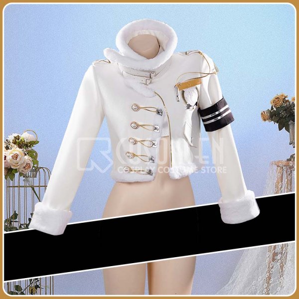 画像2: 【25％OFF】勝利の女神 NIKKE ニケ ブラン フォーチュンエクスプレス コスプレ衣装