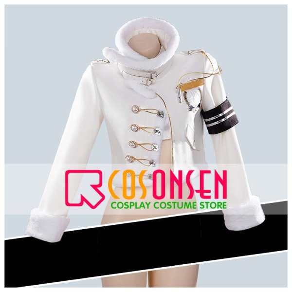画像1: 【25％OFF】勝利の女神 NIKKE ニケ ブラン フォーチュンエクスプレス コスプレ衣装