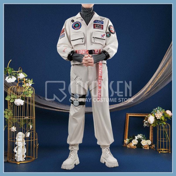 画像2: 【25%OFF】バーチャルYouTuber Vtuber UCHU PARTY! -4th Anniv. 加賀美ハヤト コスプレ衣装