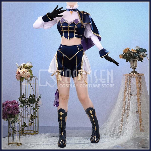 画像2: 【25％OFF】バーチャルYouTuber Vtuber 竜胆尊 7th Anniversary live OVER TURE 共通衣装 コスプレ衣装