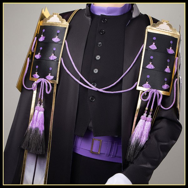 画像6: 【25％OFF】刀剣乱舞 とうらぶ 新刀剣男士 打刀 安宅切 コスプレ衣装（肩鎧なし）