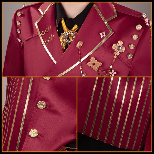 画像6: 【25%OFF】バーチャルYouTuber Vtuber 風楽奏斗 IMPACT太陽組 グッズ衣装 コスプレ衣装