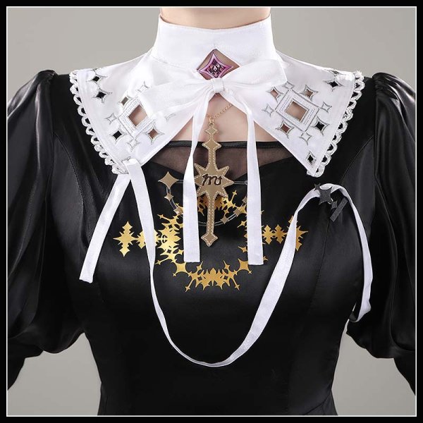 画像9: 【20%OFF】バーチャルYouTuber Vtuber サロメ ハロウィン新衣装 コスプレ衣装