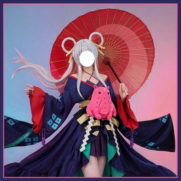 画像4: 【25％OFF&35-45日間発送予定】超かぐや姫! 月見ヤチヨ コスプレ衣装（ぬいぐるみなし）