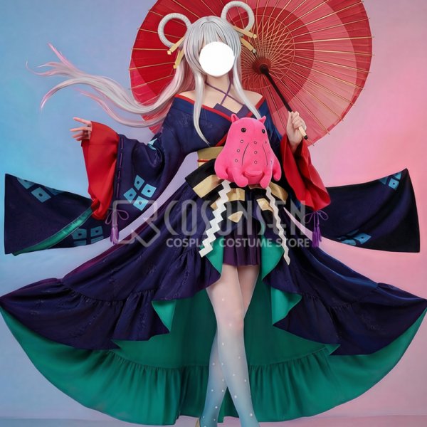 画像2: 【25％OFF&35-45日間発送予定】超かぐや姫! 月見ヤチヨ コスプレ衣装（ぬいぐるみなし）