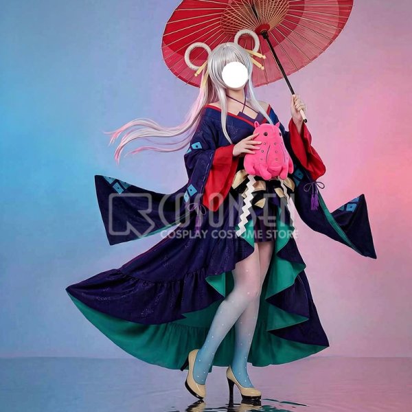 画像3: 【25％OFF&35-45日間発送予定】超かぐや姫! 月見ヤチヨ コスプレ衣装（ぬいぐるみなし）