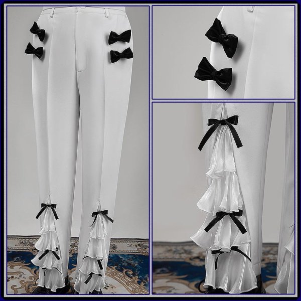 画像9: 【20%OFF】バーチャルYouTuber Vtuber ミラン Gothic Night グッズ衣装 コスプレ衣装