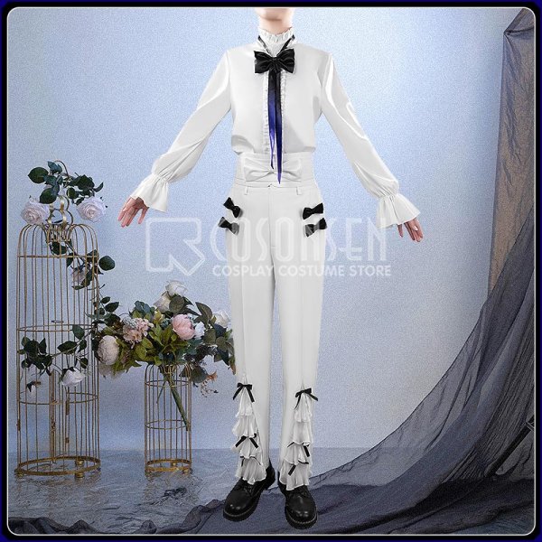 画像4: 【20%OFF】バーチャルYouTuber Vtuber ミラン Gothic Night グッズ衣装 コスプレ衣装