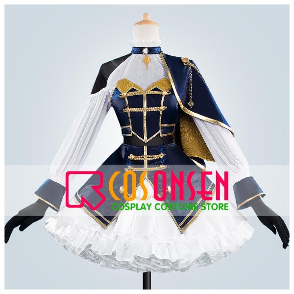 画像1: 【25%OFF】バーチャルYouTuber VTuber ペトラ・グリン SYMPHONIA 5周年 ライブ衣装 コスプレ衣装