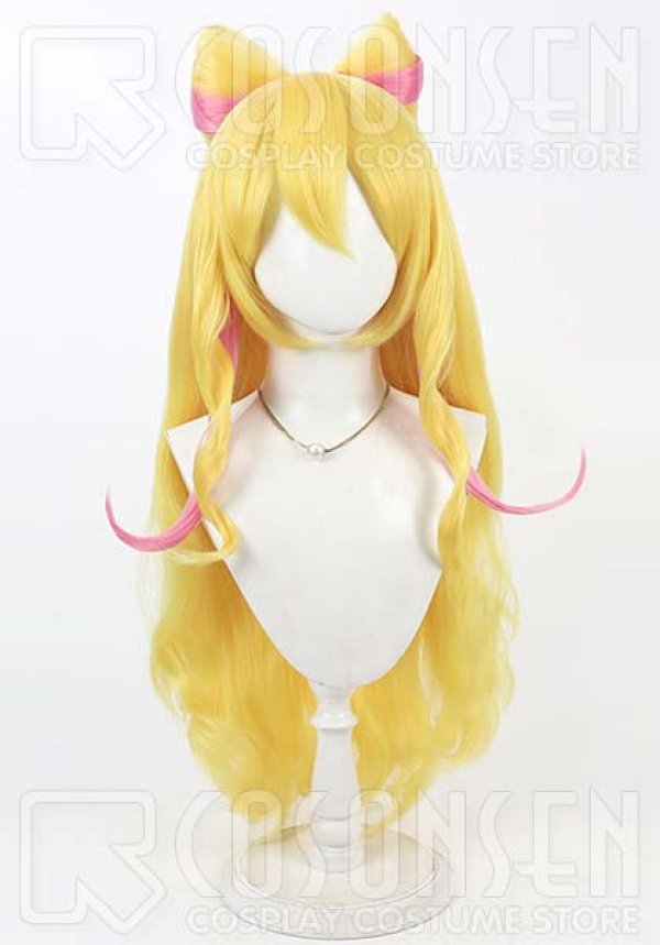 画像1: キミとアイドルプリキュア♪ キュアアイドル コスプレウィッグ