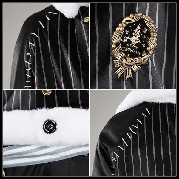 画像7: 【25%OFF】ツイステ風 「Lost in the Book〜初めてのクリスマス〜」 シルバー コスプレ衣装