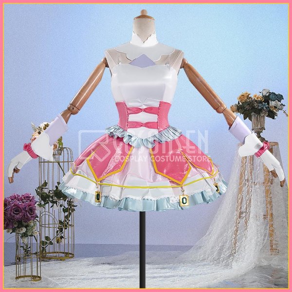 画像4: 【25%OFF】名探偵プリキュア！ キュアミスティック コスプレ衣装