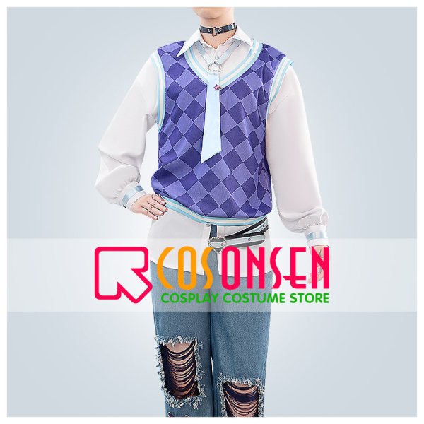 画像2: バーチャルYouTuber Vtuber 小柳 ぎゃうるふ グッズ衣装 （ぎゃう） コスプレ衣装 新作予約