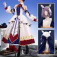 画像2: 【25％OFF】ウマ娘 プリティーダービー ヴィクトワールピサ 勝負服 コスプレ衣装 (2)