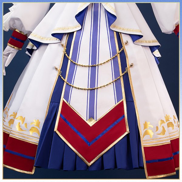 画像5: 【25％OFF】ウマ娘 プリティーダービー ヴィクトワールピサ 勝負服 コスプレ衣装