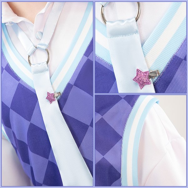 画像6: 【25％OFF】バーチャルYouTuber Vtuber 小柳 ぎゃうるふ （ぎゃう） グッズ衣装 コスプレ衣装
