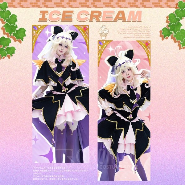 画像4: 【25％OFF】名探偵プリキュア！ キュアアルカナ・シャドウ コスプレ衣装