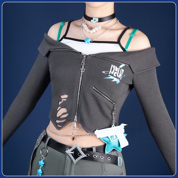 画像4: 【20％OFF】バーチャルYouTuber Vtuber Y4T4 Rei7 コスプレ衣装