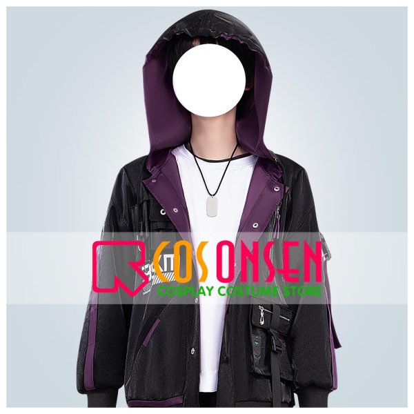 画像1: 【20%OFF】バーチャルYouTuber Vtuber 榊ネス ラフな私服 新衣装 コスプレ衣装