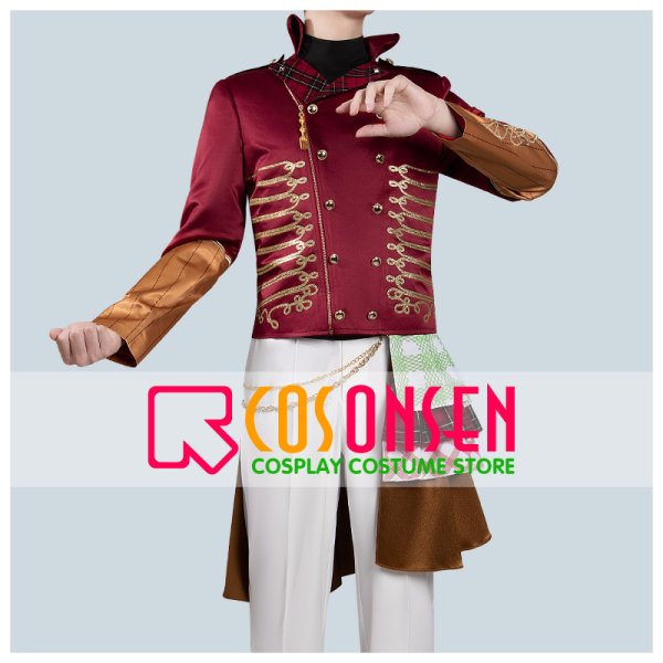 画像1: 【25％OFF】ツイステ風 [ラ・ボンボニエール] セベク コスプレ衣装