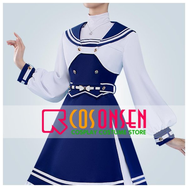 画像1: 【25％OFF】バーチャルYouTuber Vtuber 栞葉るり 新衣装 コスプレ衣装