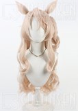 画像1: ウマ娘 プリティーダービー ヴィクトワールピサ 勝負服 コスプレウィッグ 耳なし (1)