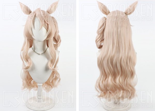 画像2: ウマ娘 プリティーダービー ヴィクトワールピサ 勝負服 コスプレウィッグ 耳なし