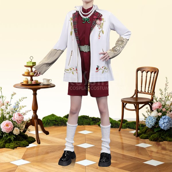 画像2: 【20％OFF】ツイステ風 「ラ・ボンボニエール」エペル コスプレ衣装
